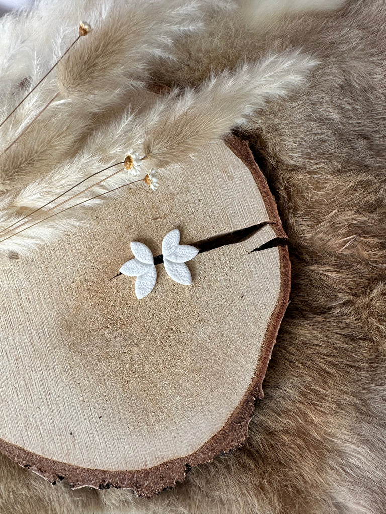 Oorbellen uit Polymeerklei